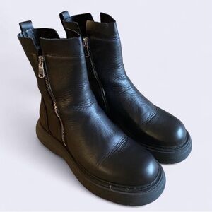 Free People Mara Moto Zip Boots